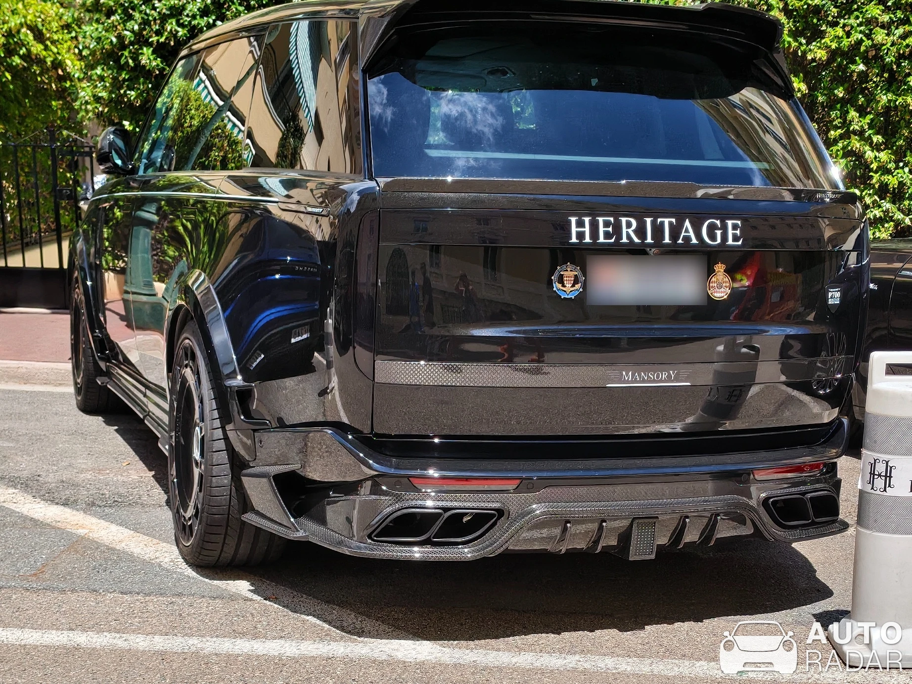 Land Rover Range Rover Mansory spotted in Monaco