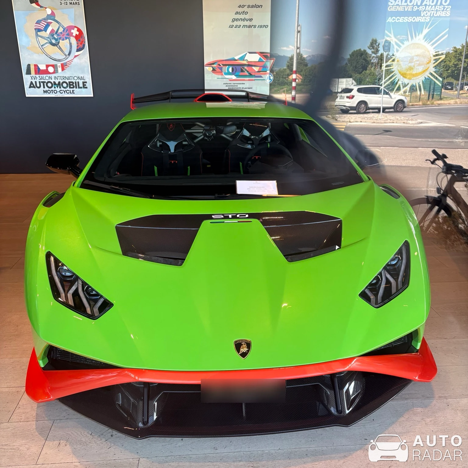 Lamborghini Huracán LP640-2 STO spotted in Chéserex