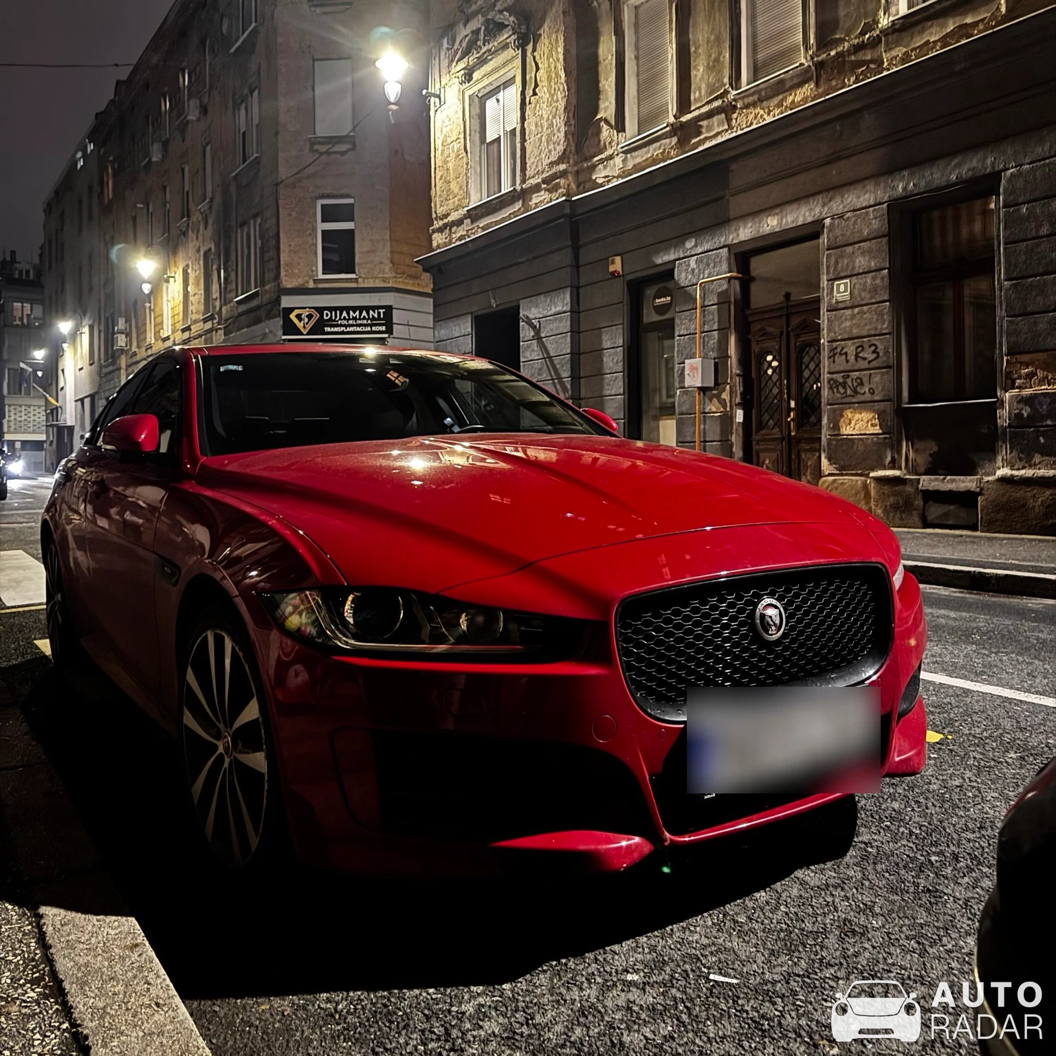 Jaguar XE spotted in Сараево