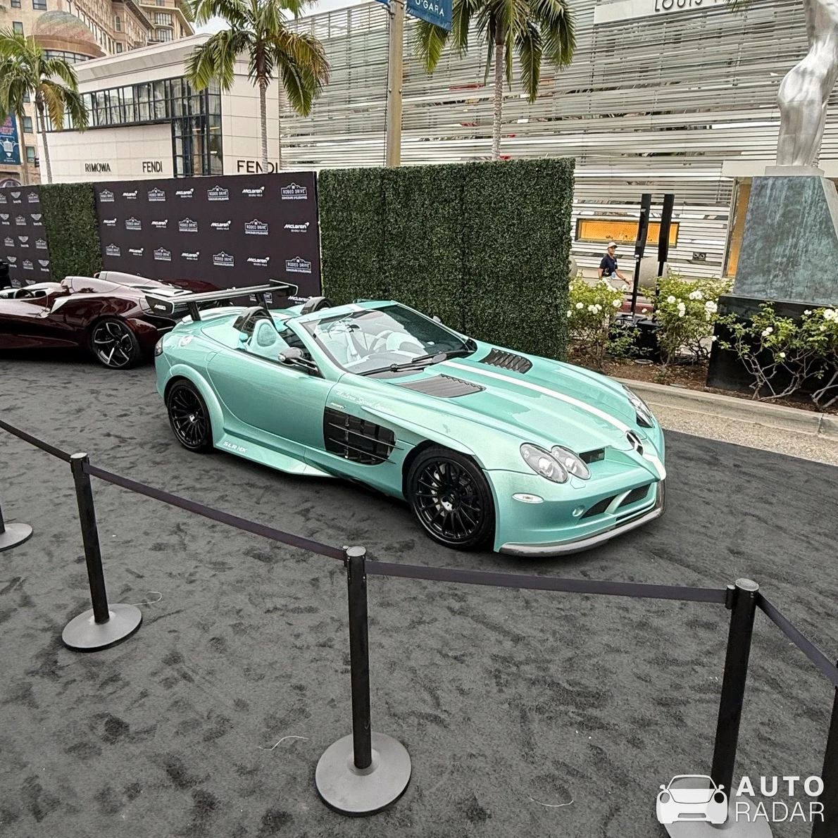Mercedes-Benz SLR McLaren Roadster HDK by MSO spotted in Beverly Hills