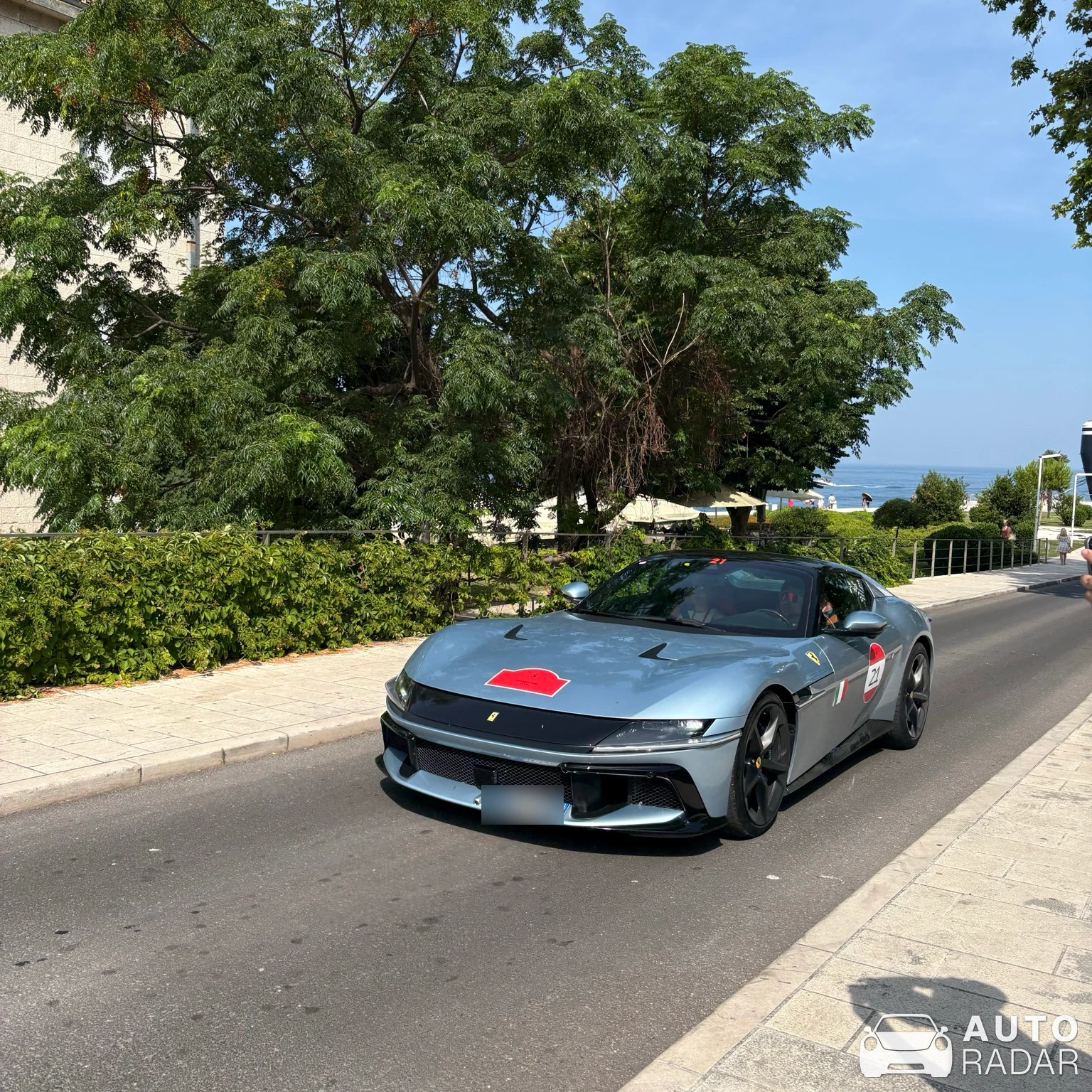 Ferrari Roma Spider spotted in Preko