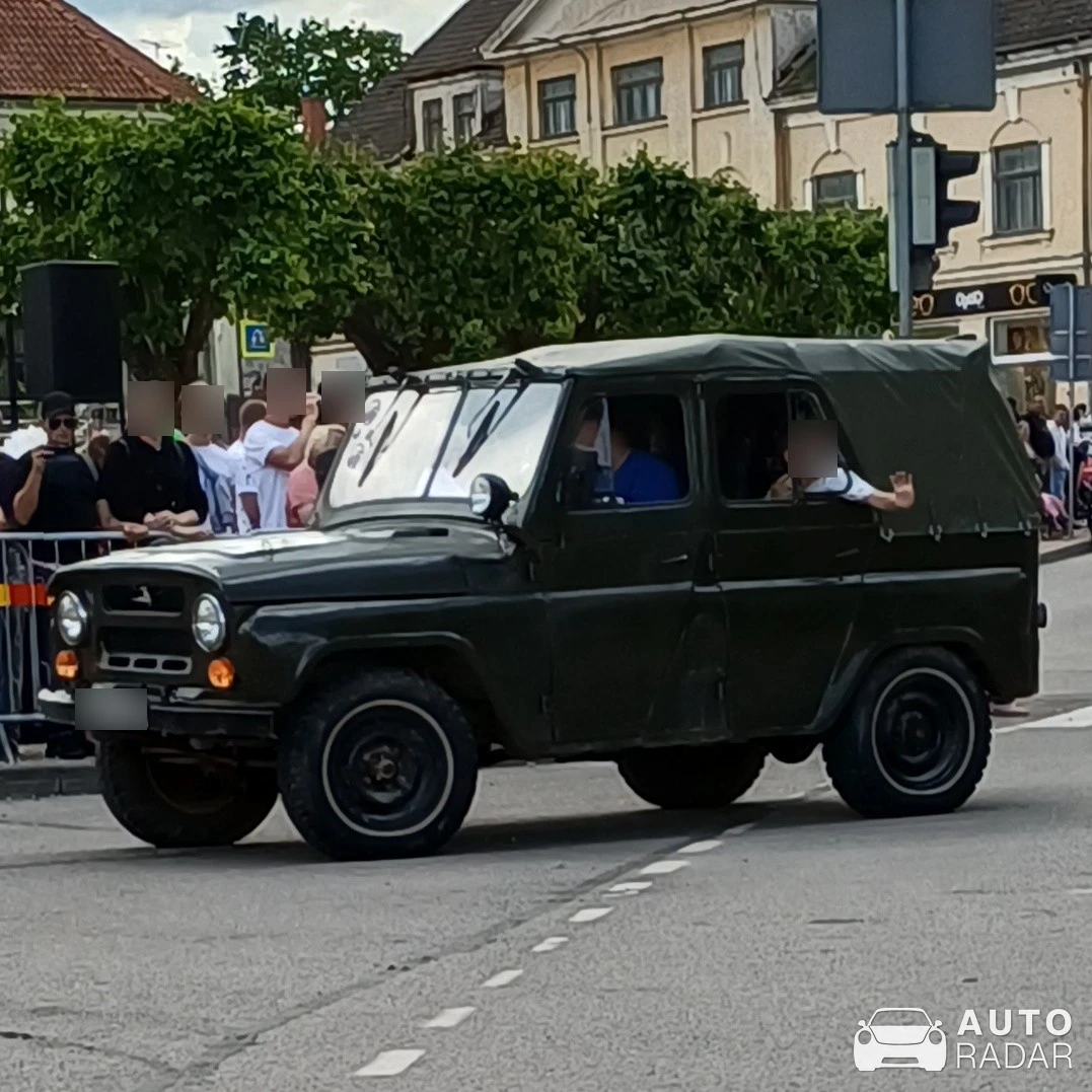 UAZ 469 spotted in Saldus