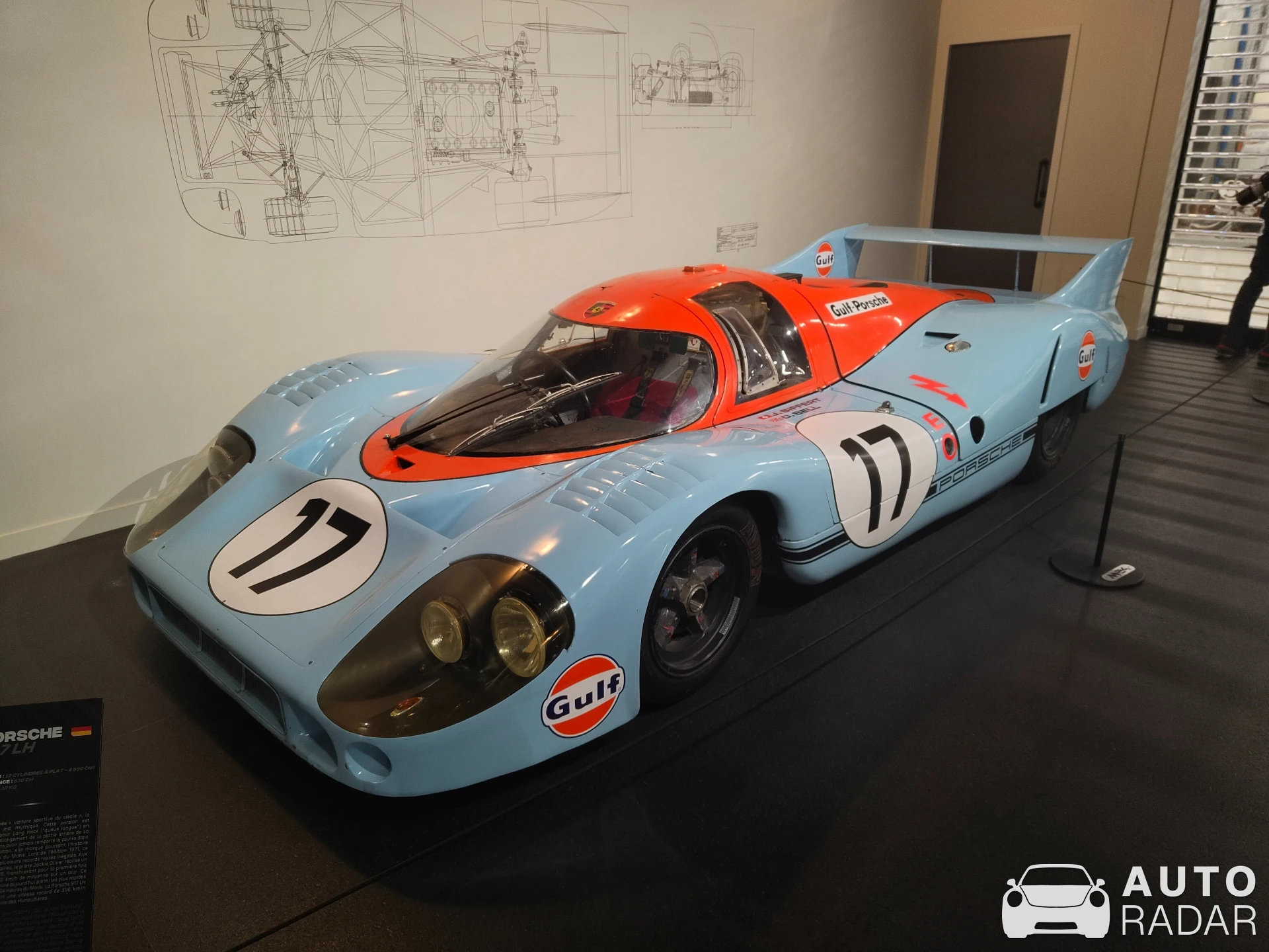 Porsche 908 spotted in Le Mans