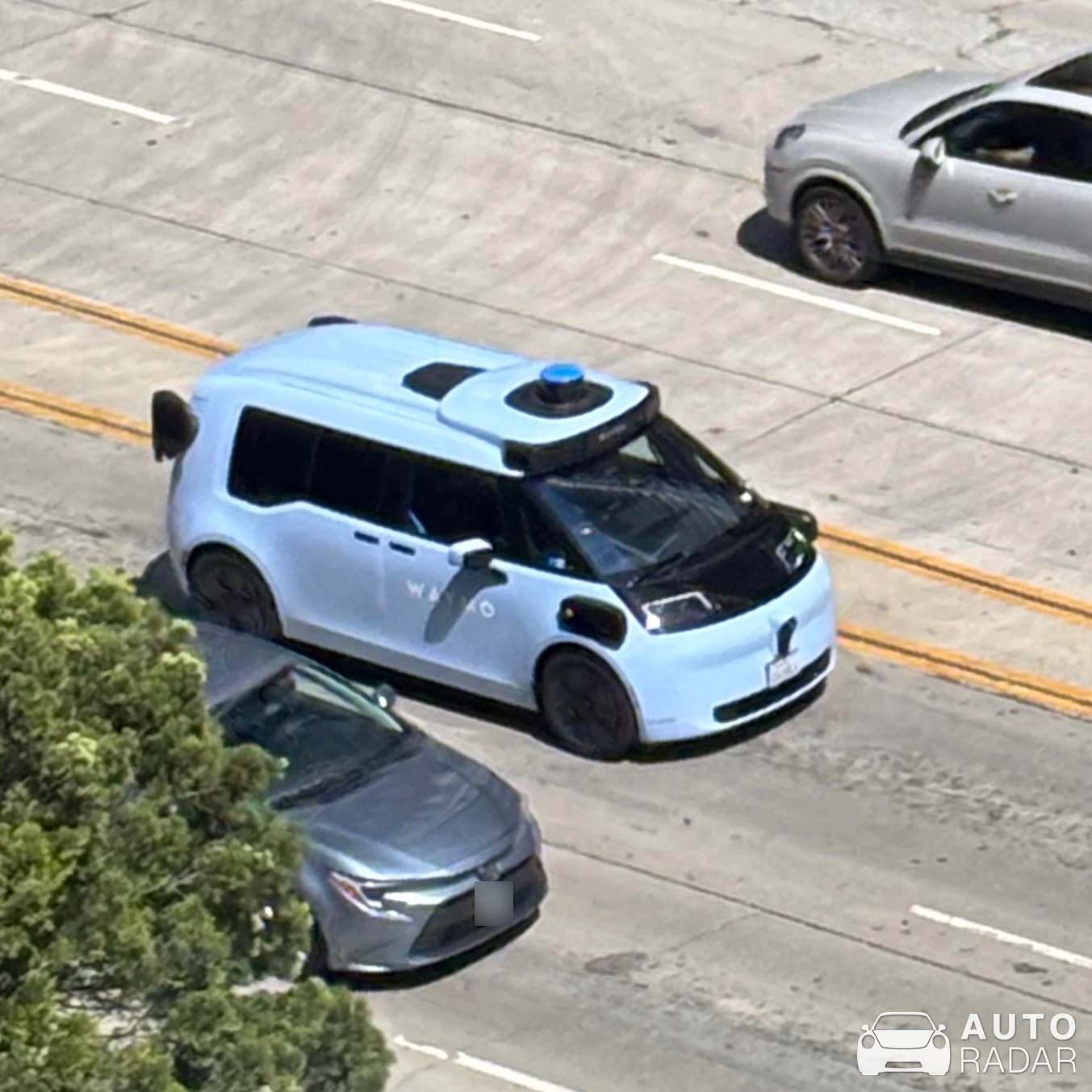 Waymo Zeekr spotted in Los Angeles