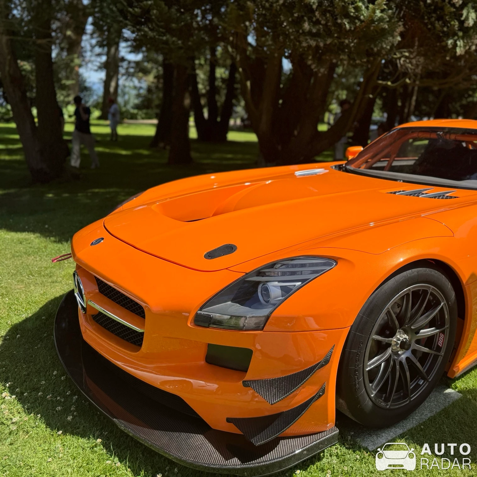 Mercedes-Benz SLS AMG GT3 spotted in Båstad