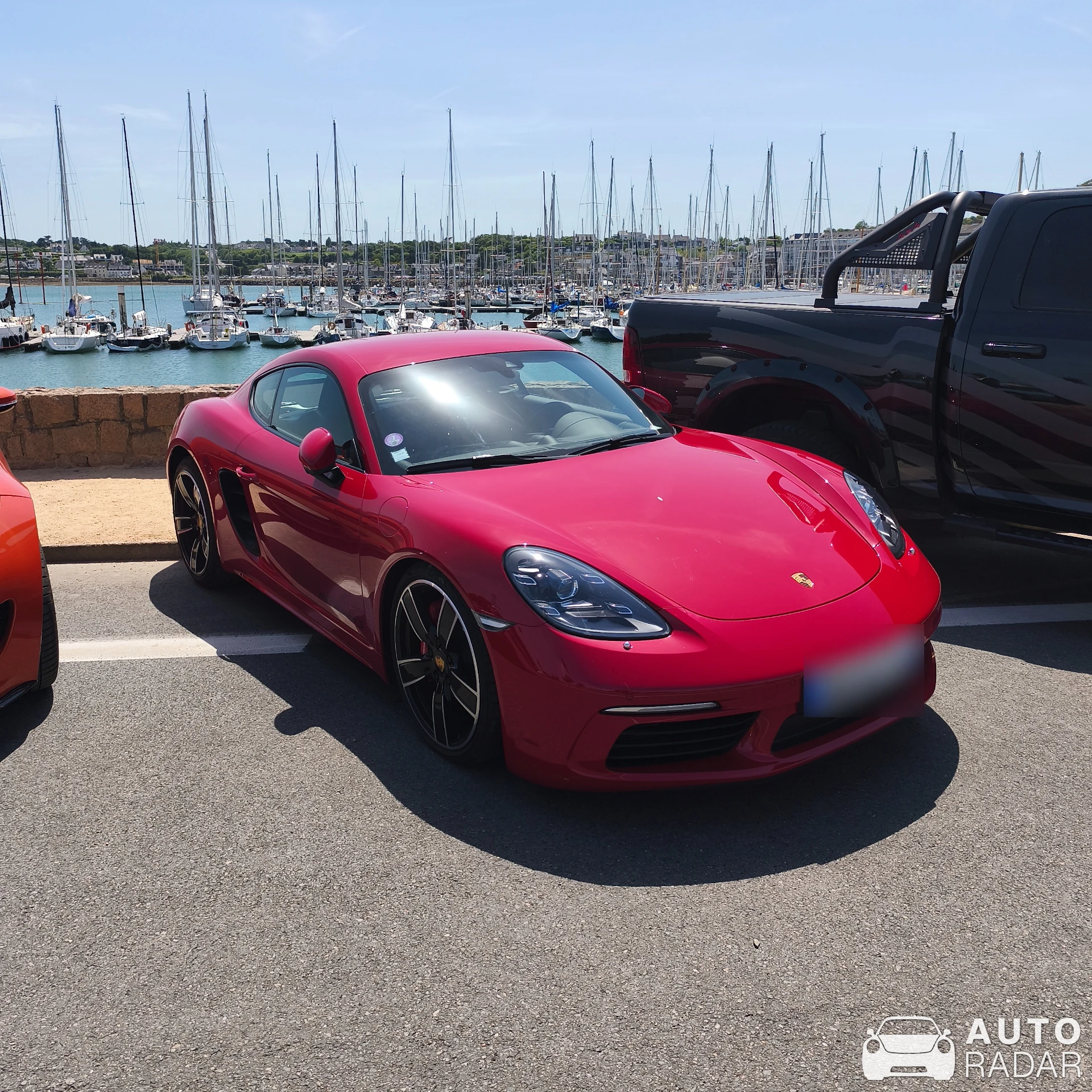 Porsche 718 Cayman S spotted in Perros-Guirec