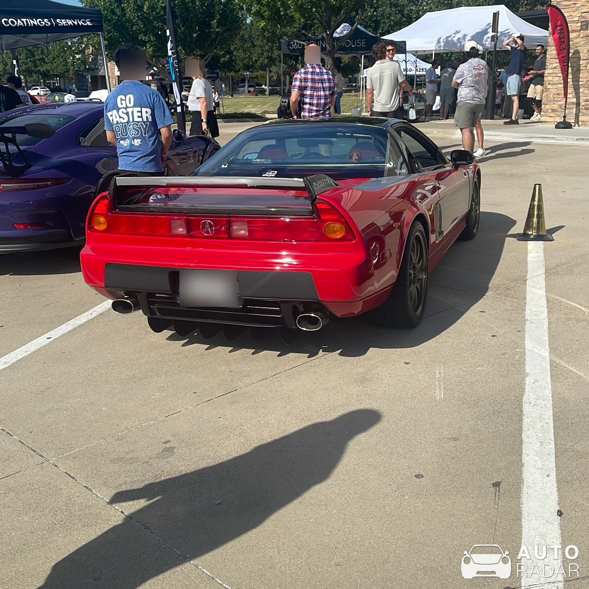 Acura NSX spotted in Fort Worth
