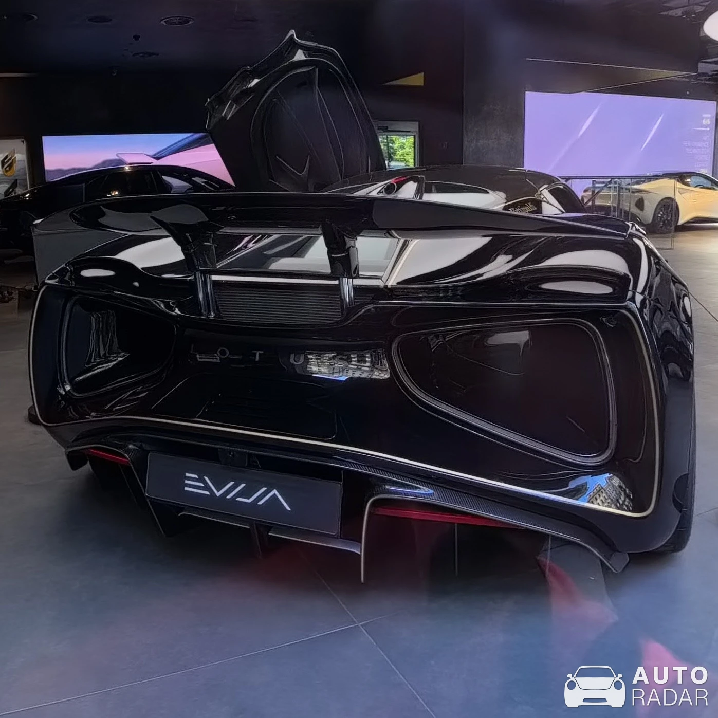 Lotus Evija spotted in London