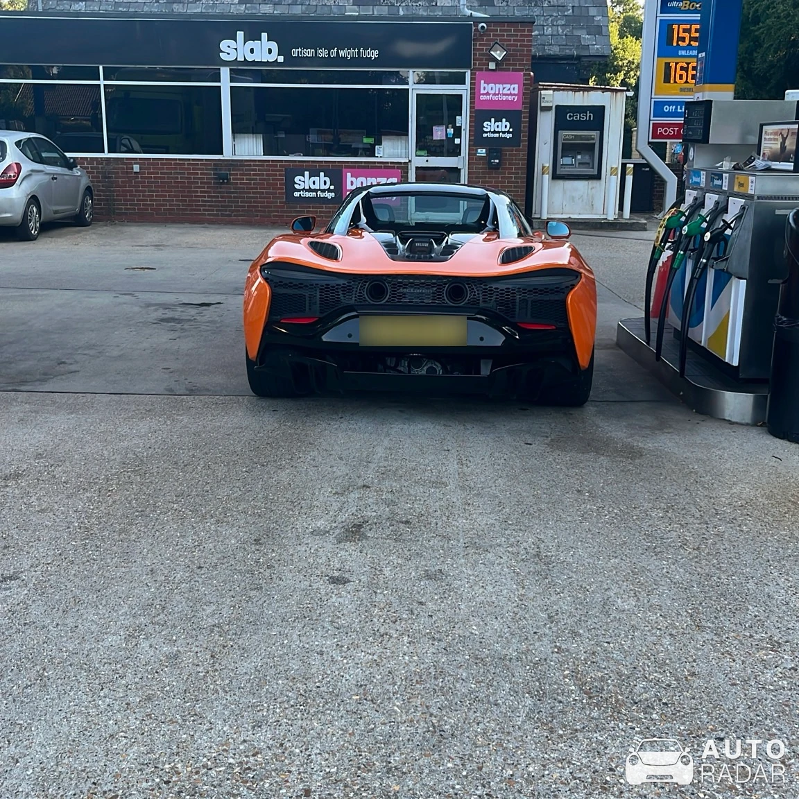 McLaren Artura Spider spotted in Newport