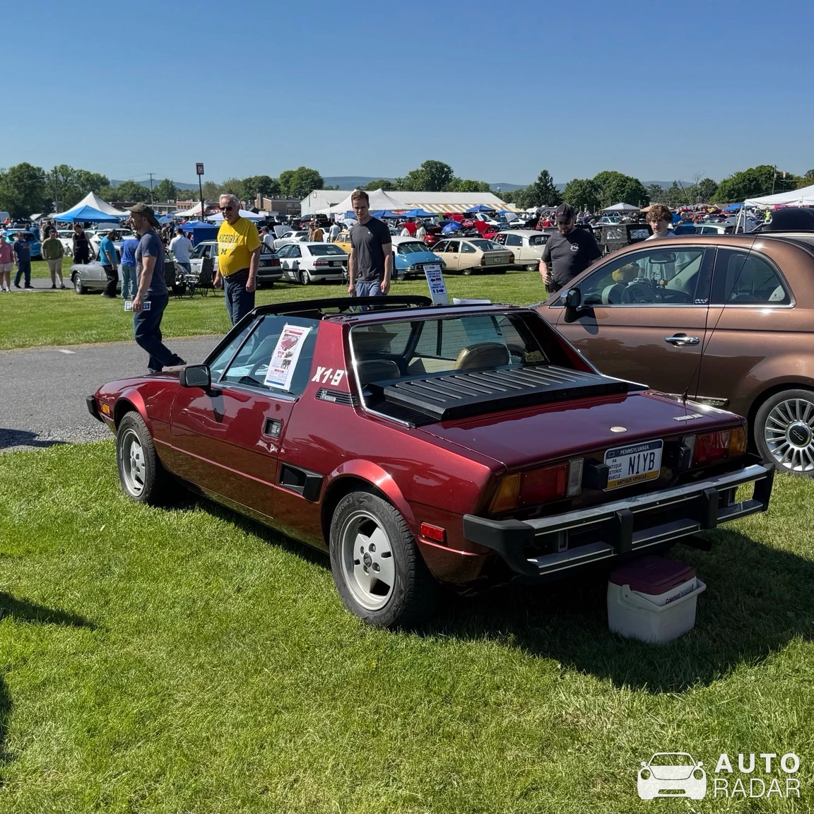 Fiat X1/9 spotted in Carlisle