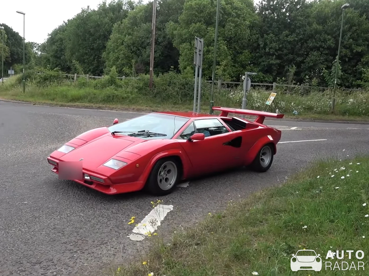 Lamborghini Countach 5000 S spotted