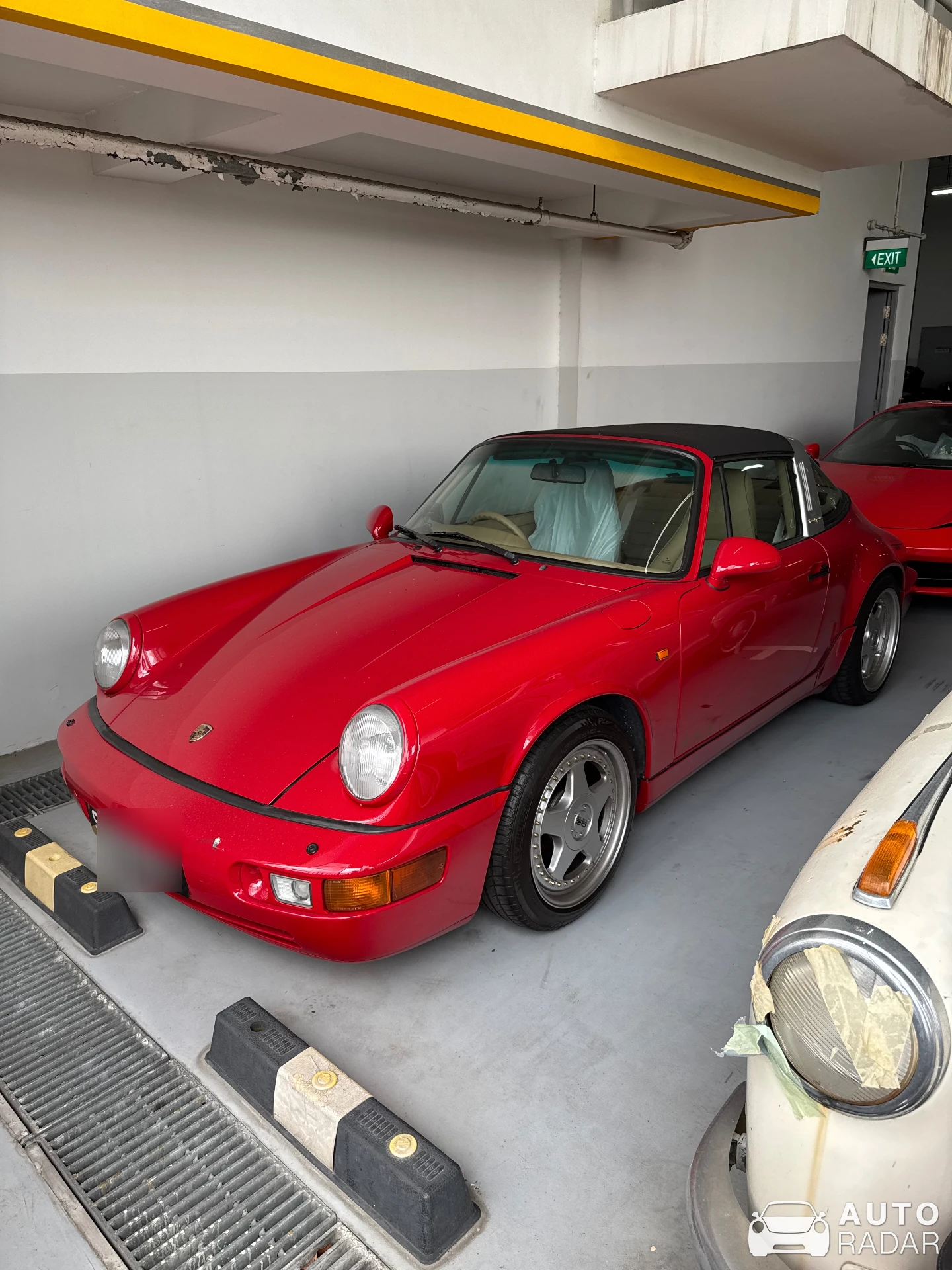 Porsche 964 Targa spotted in Singapore