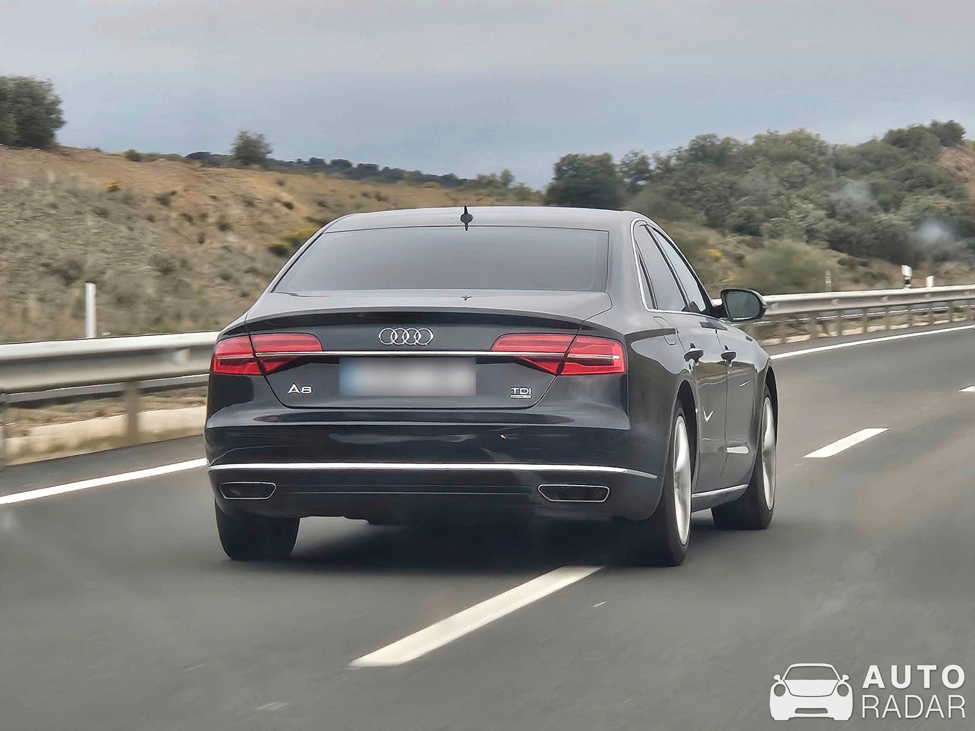 Audi A8 spotted in Paniza