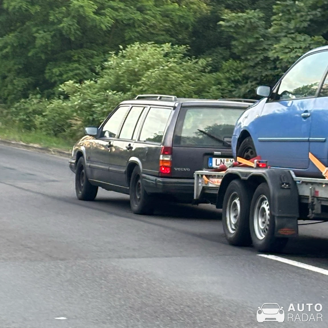 Volvo 740 spotted in Märkisch Buchholz