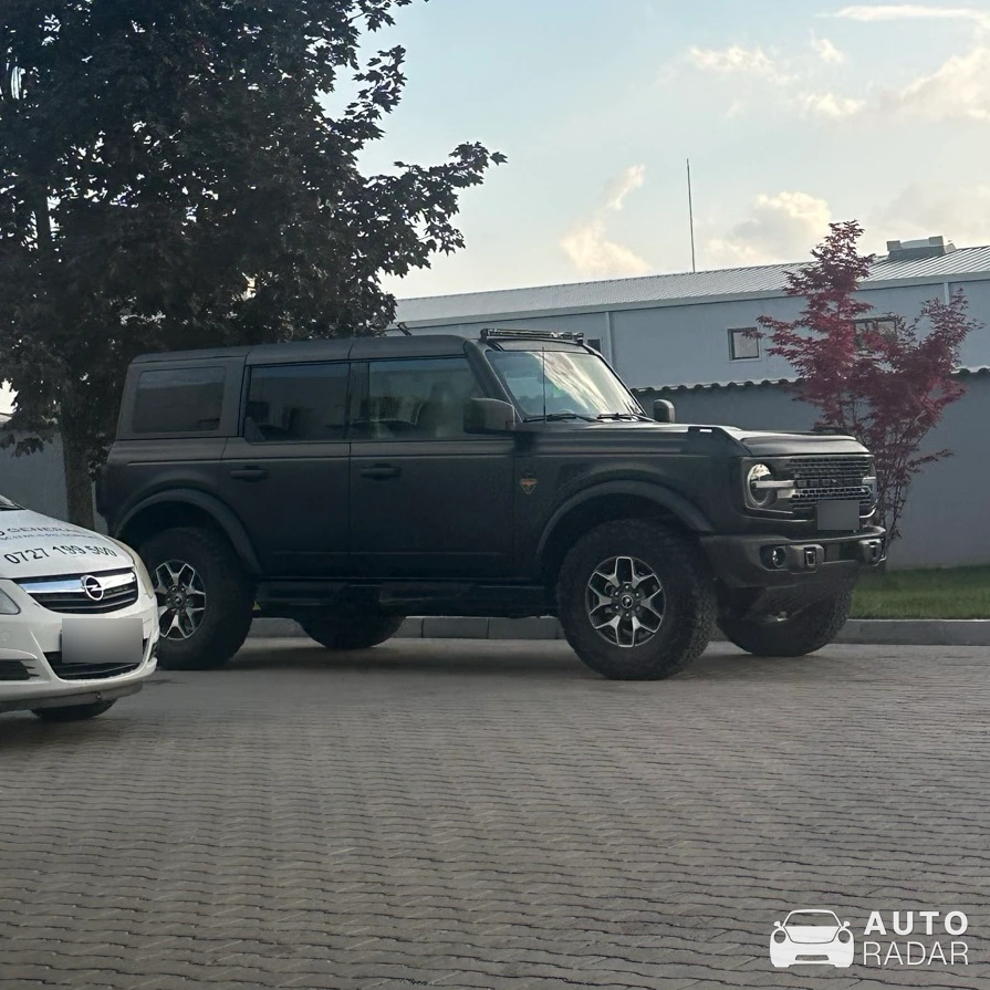 Ford Bronco Badlands spotted in Bragadiru