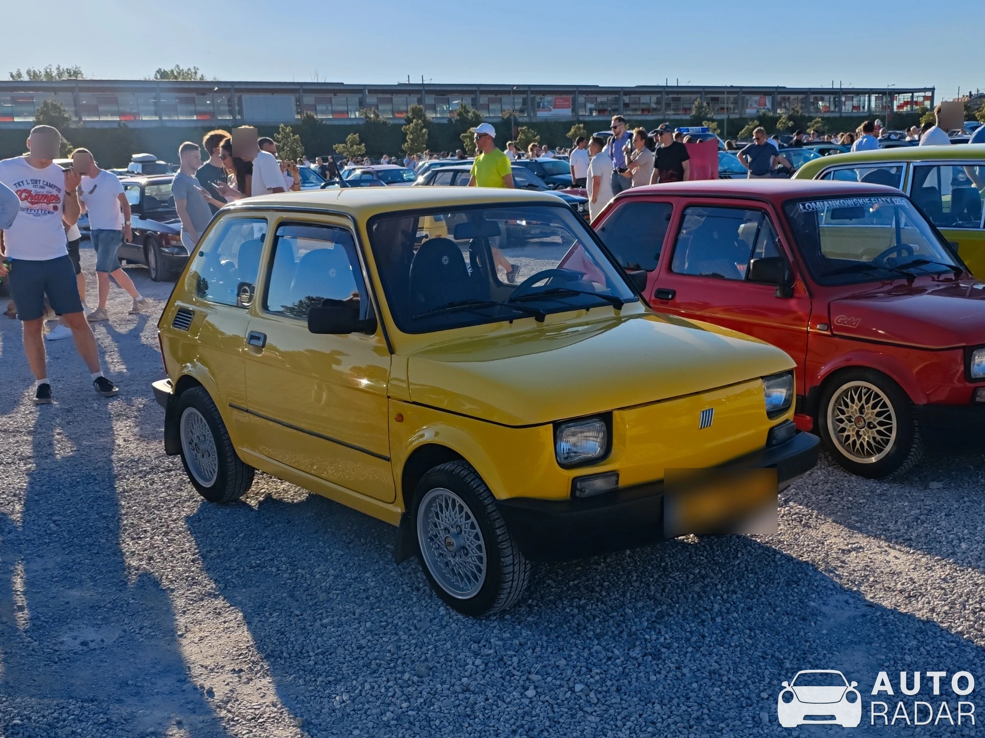 Polski Fiat 126p Happy End spotted in Warszawa, Poland