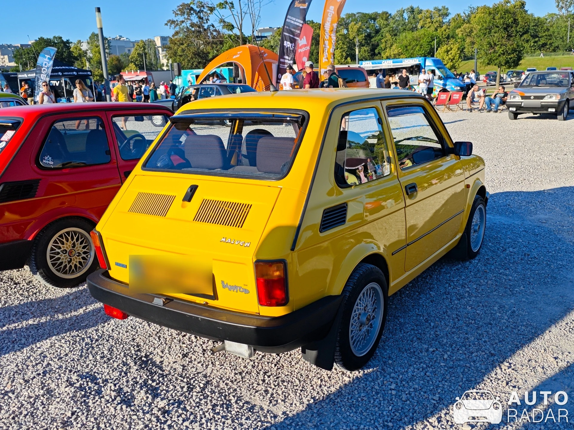 Polski Fiat 126p Happy End spotted in Warszawa