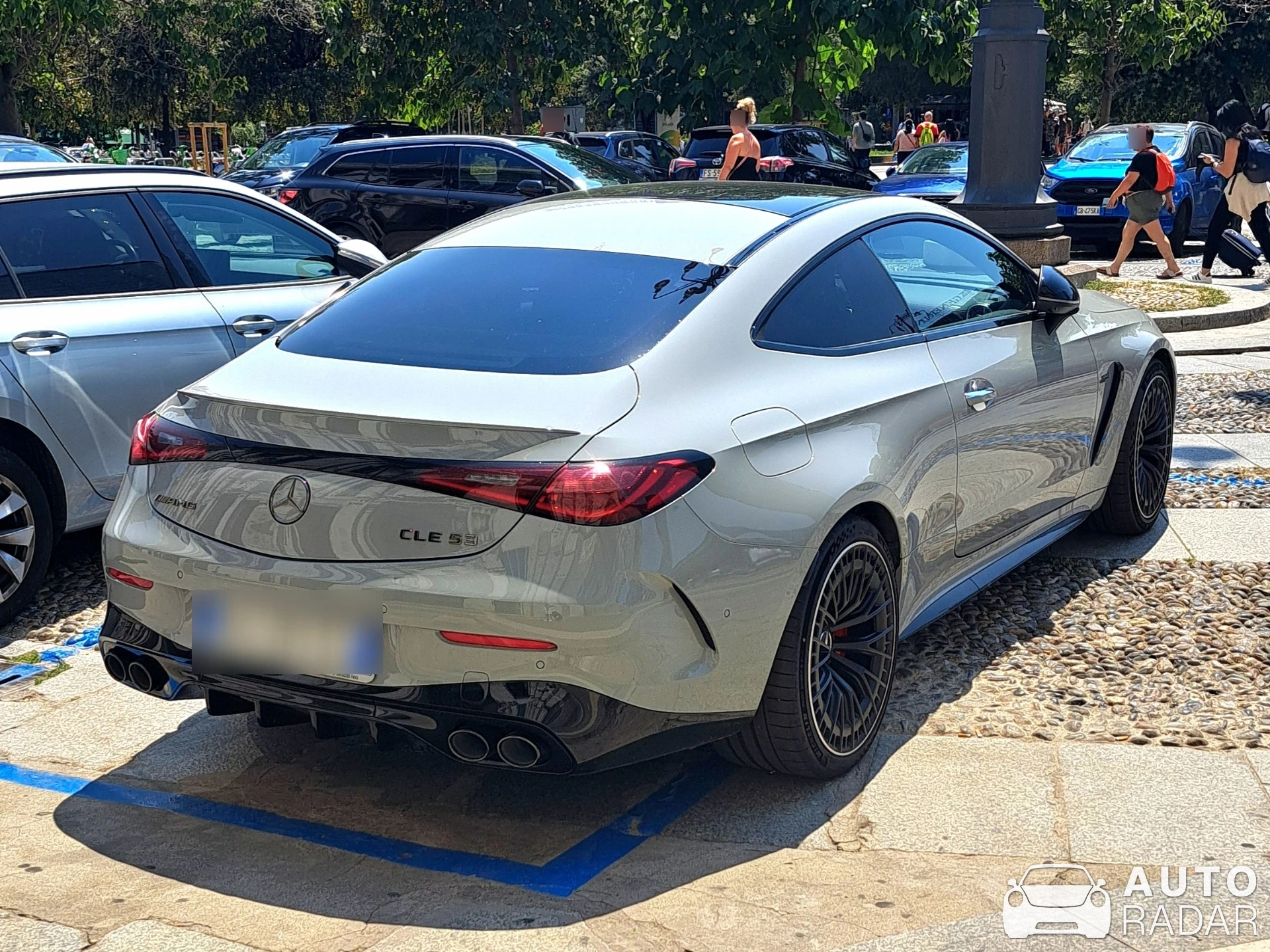 Mercedes-AMG CLE 53 Coupé C206 spotted in Bussero
