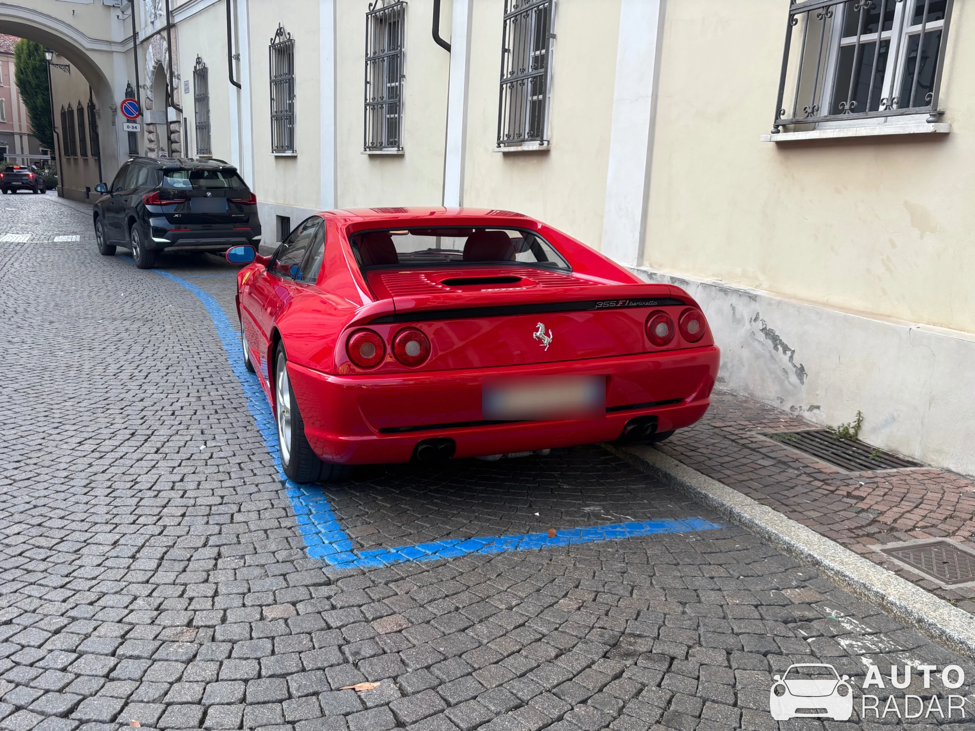 Ferrari F355 F1 Berlinetta spotted in Tortona
