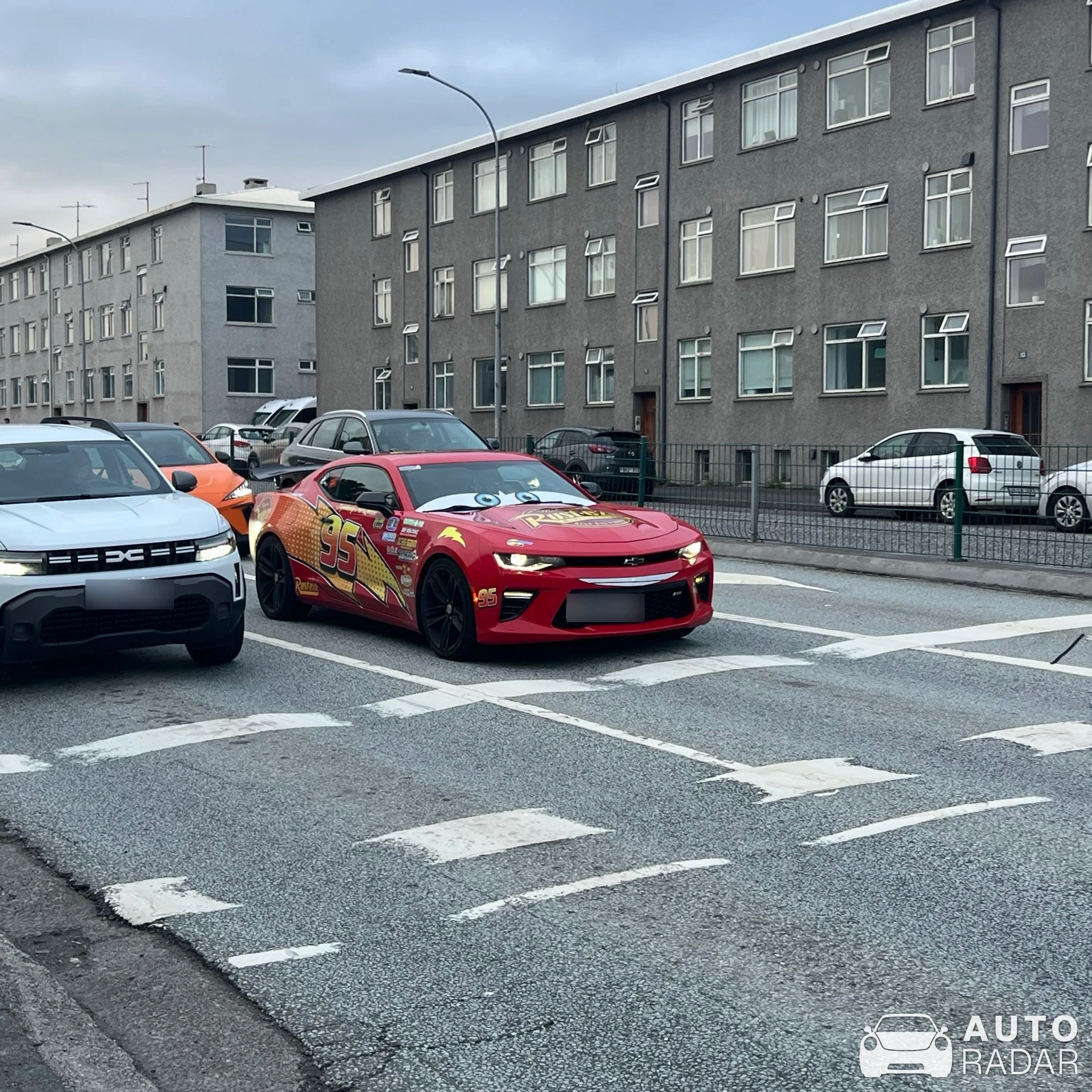 Chevrolet Camaro SS spotted in Kópavogur