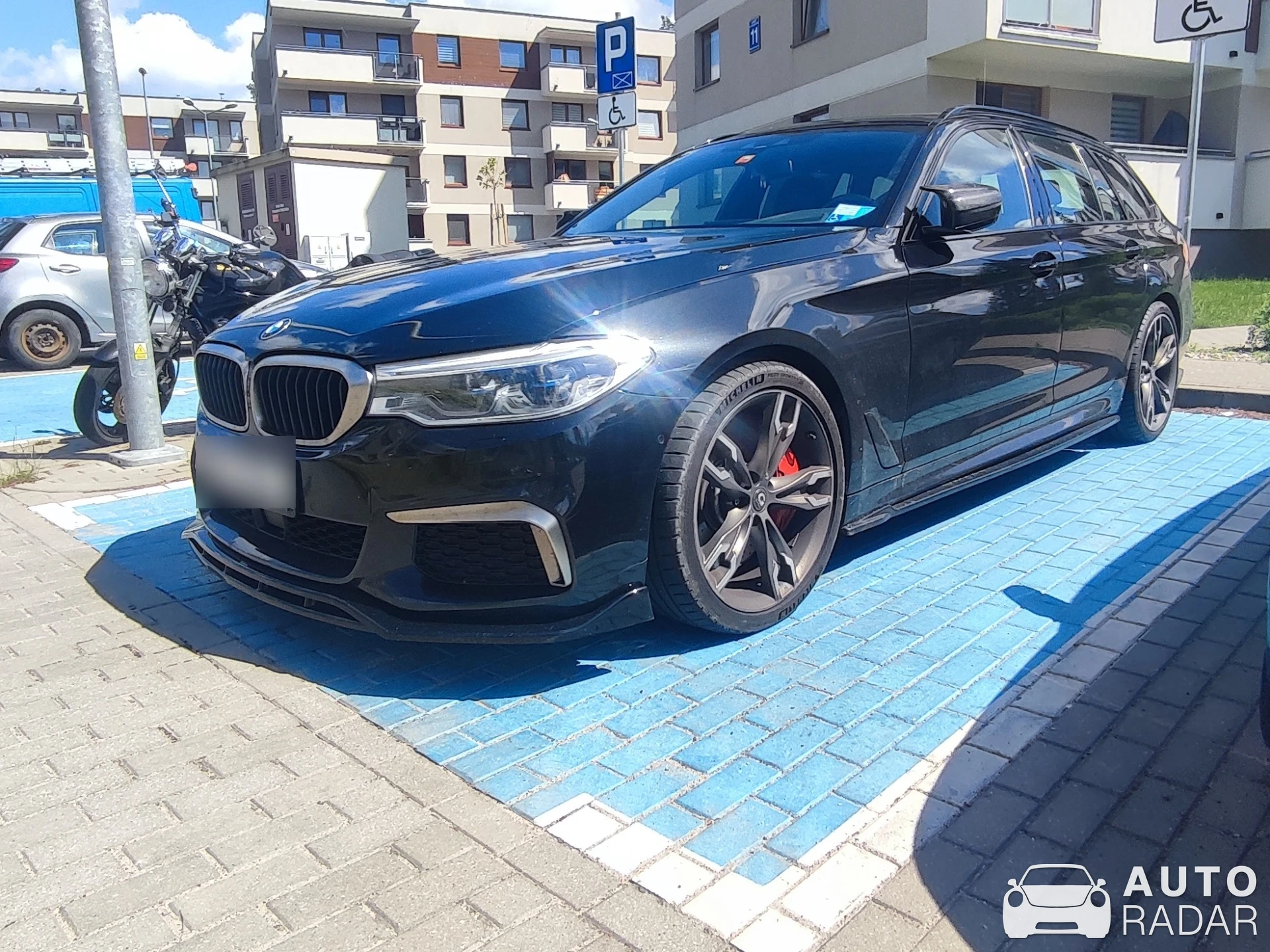 BMW 5 Series M550i G30 spotted in Dywity