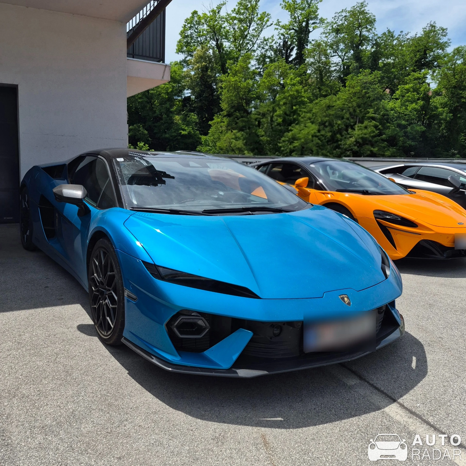 Lamborghini Temerario spotted in Črnomelj