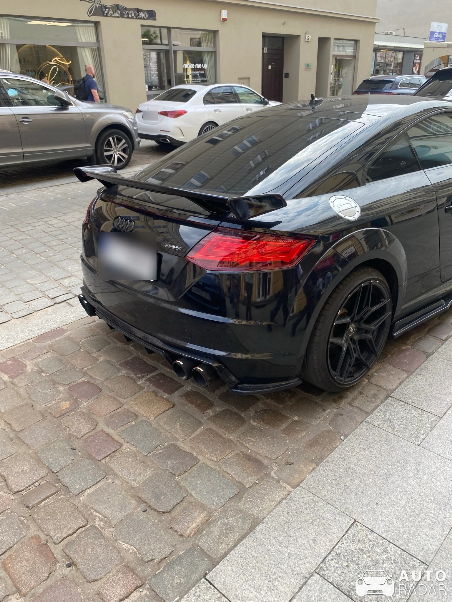 Audi TT-RS 8S spotted in Bydgoszcz