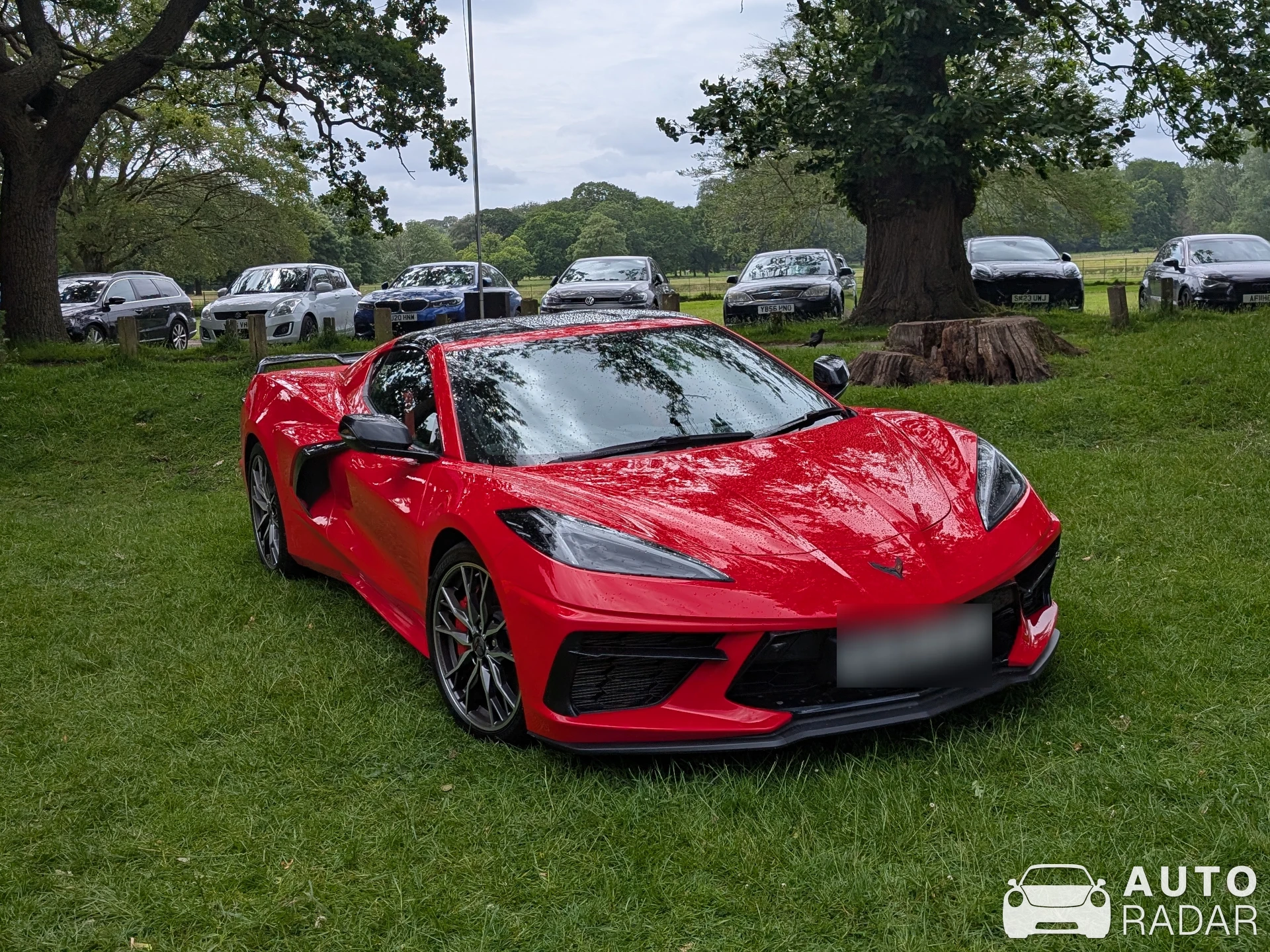 Chevrolet Corvette C8 spotted in Nottingham