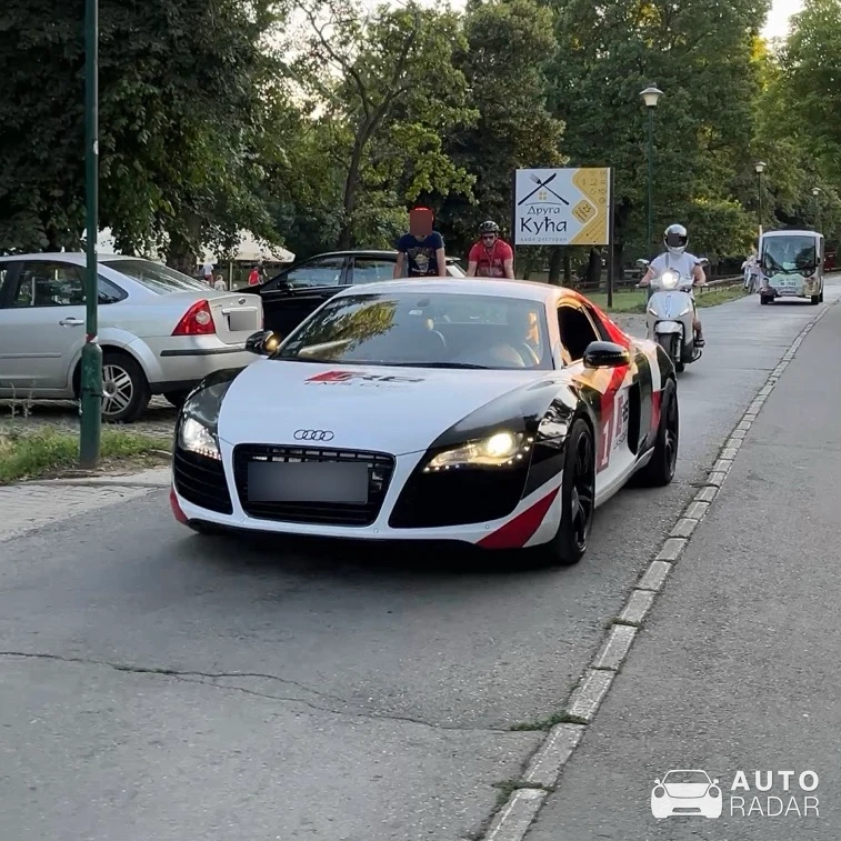 Audi Rieger R8 spotted in Beli Potok