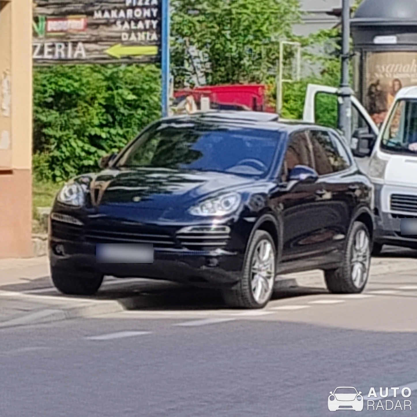 Porsche Cayenne spotted in Białystok