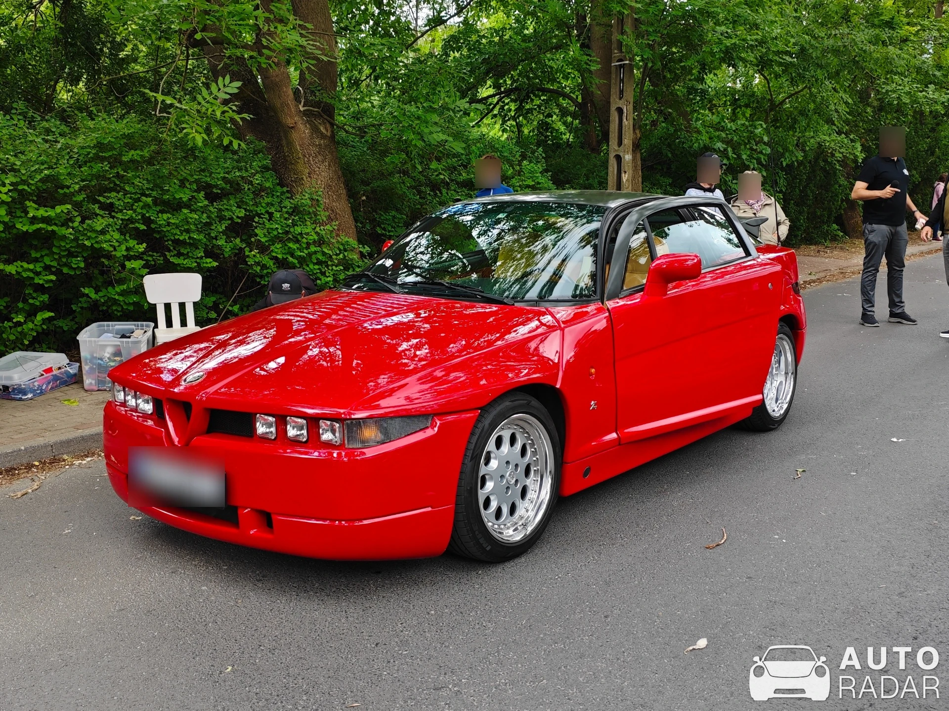 Alfa Romeo SZ spotted in Warszawa, Poland