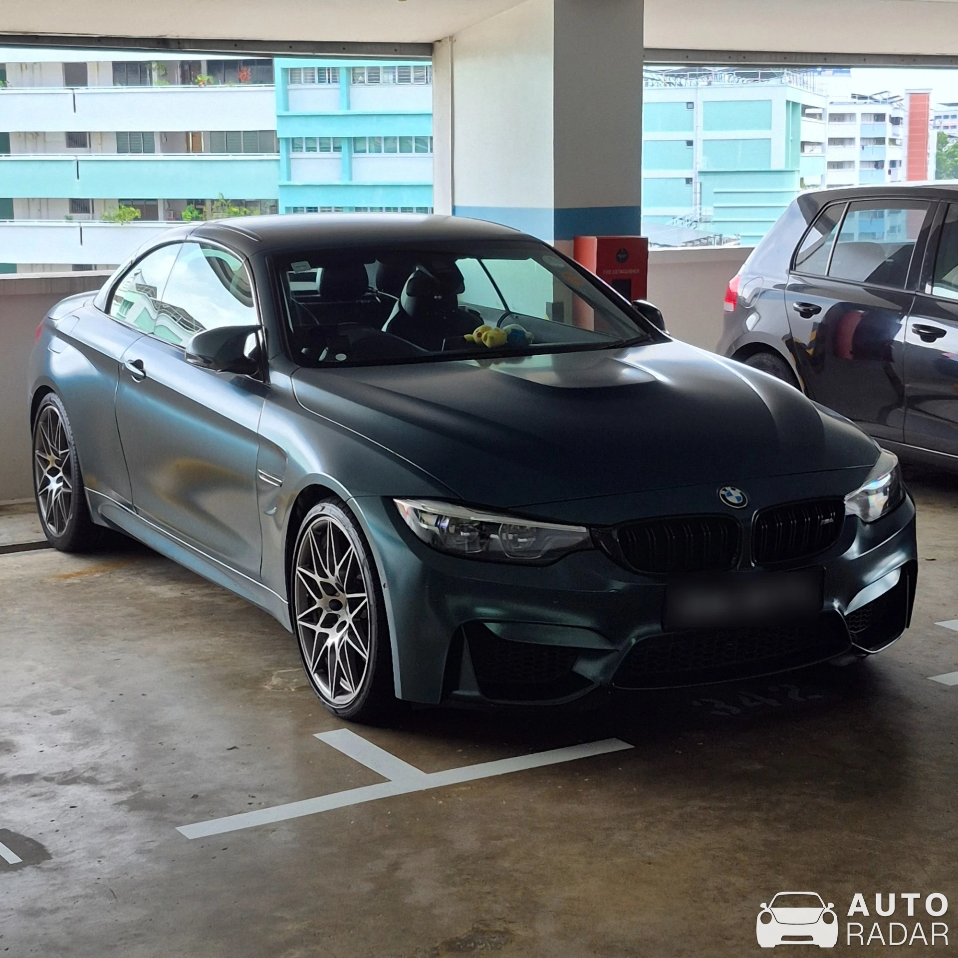 BMW M4 F83 Convertible Competition spotted in Singapore