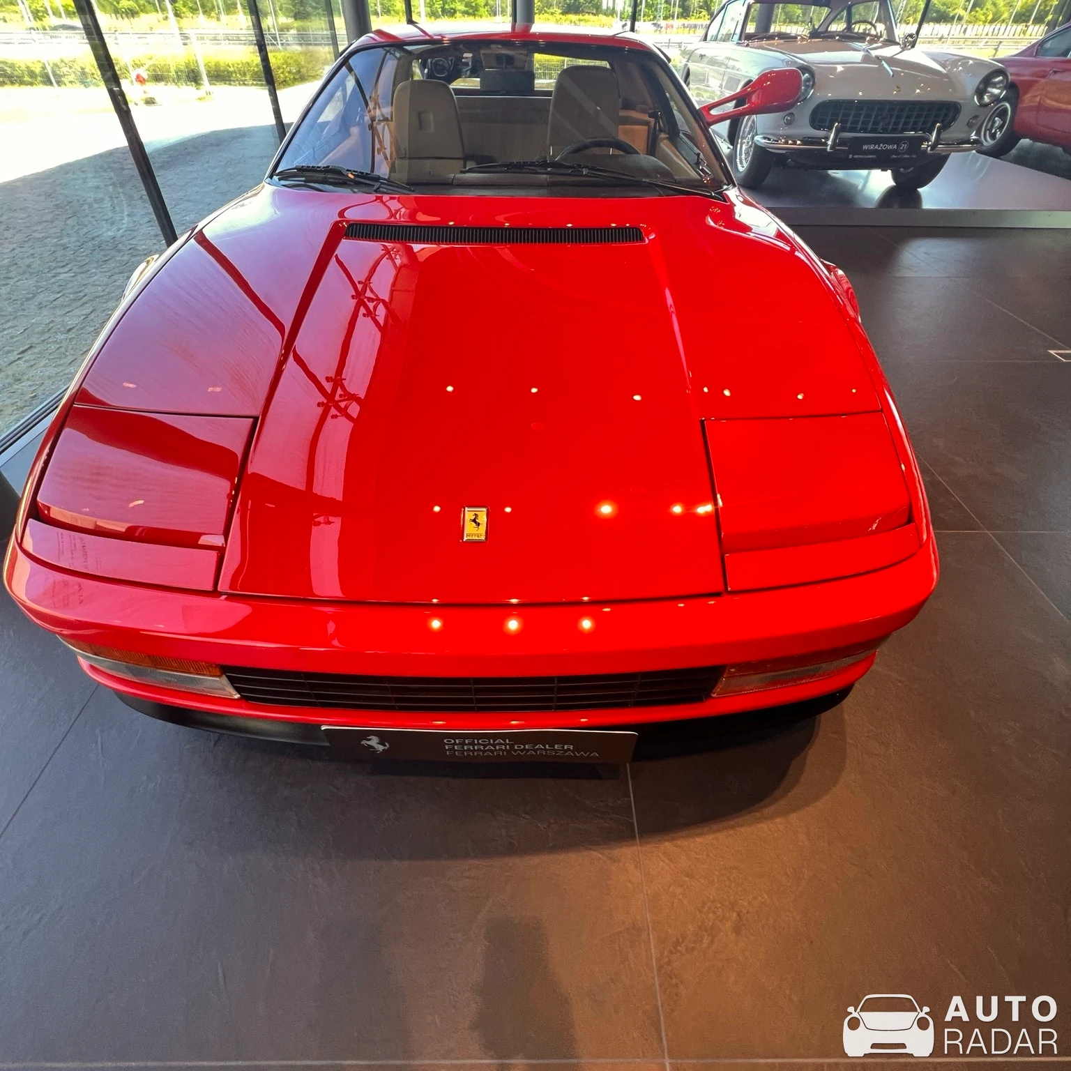 Ferrari Testarossa Monospecchio spotted in Warsaw