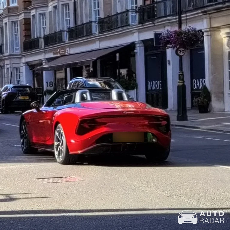 MG Cyberster spotted in London