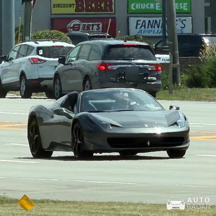 Ferrari 458 Spider spotted in Erie