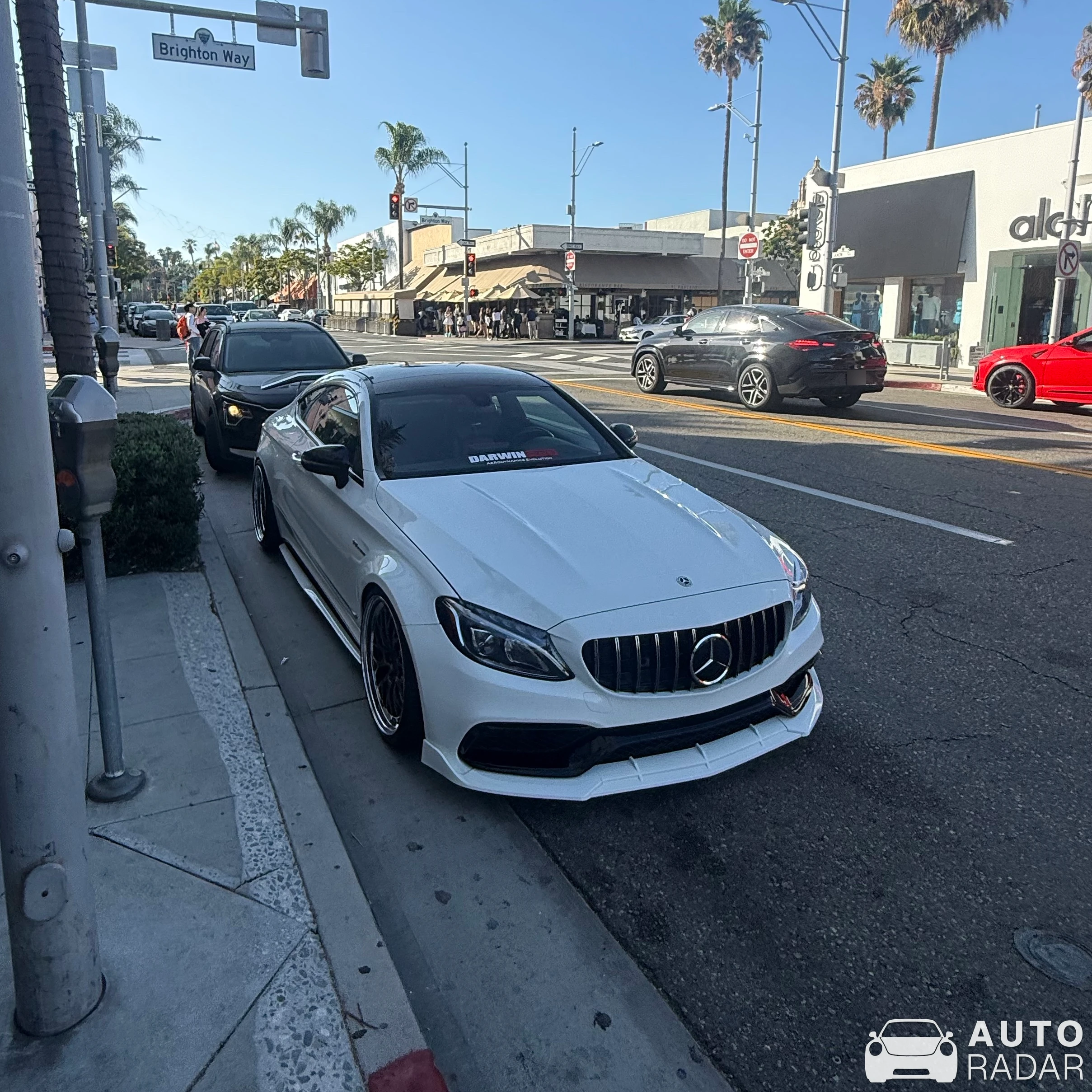 Mercedes-AMG C 63 S Coupé C205 spotted in Beverly Hills