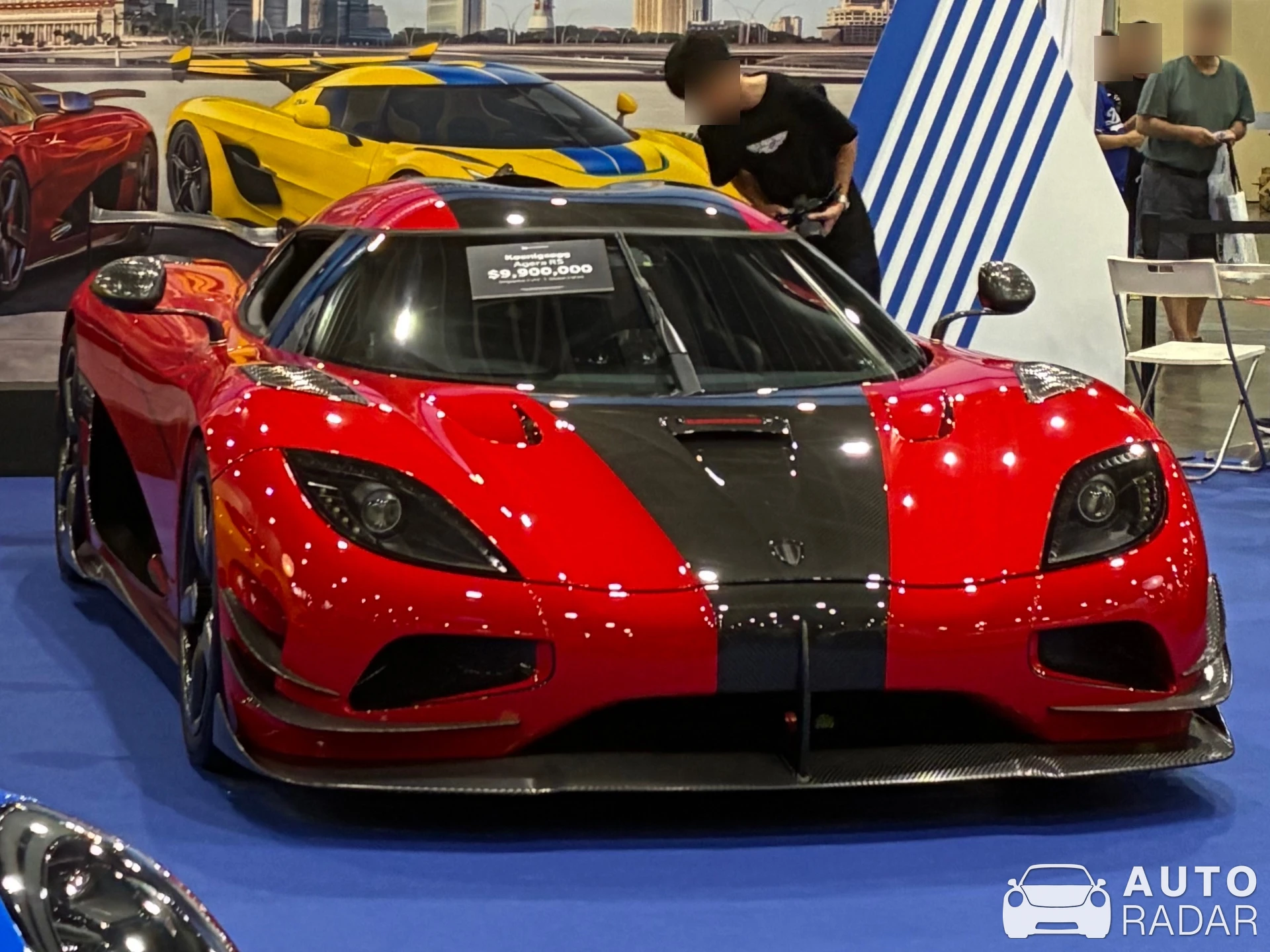 Koenigsegg Agera RS spotted in Singapore
