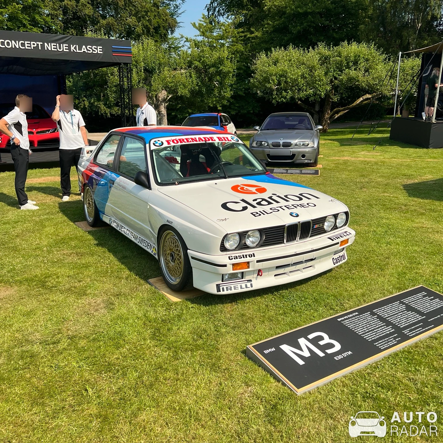 BMW M3 E30 DTM spotted in Båstad