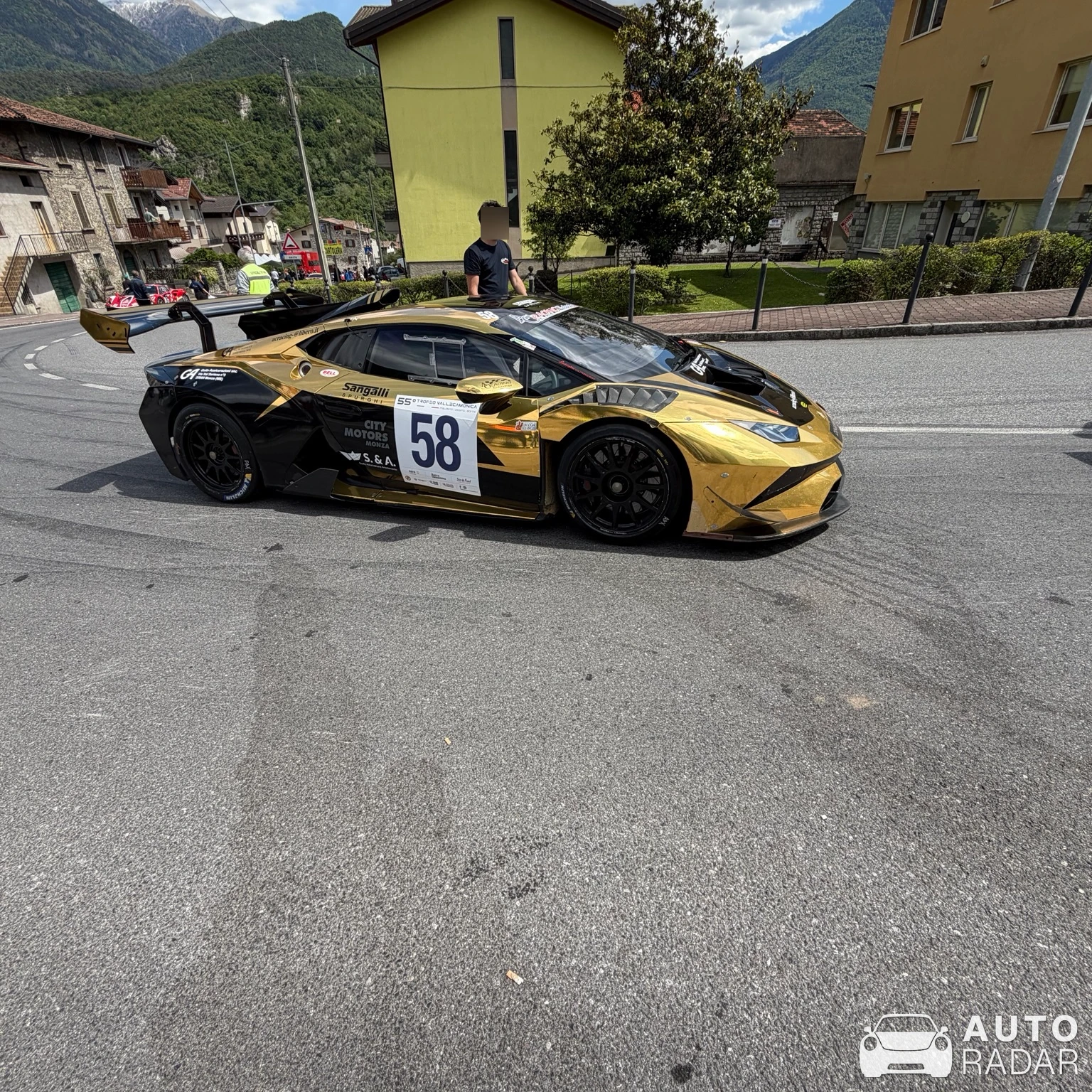Lamborghini Huracán Super Trofeo EVO spotted in Pian Camuno