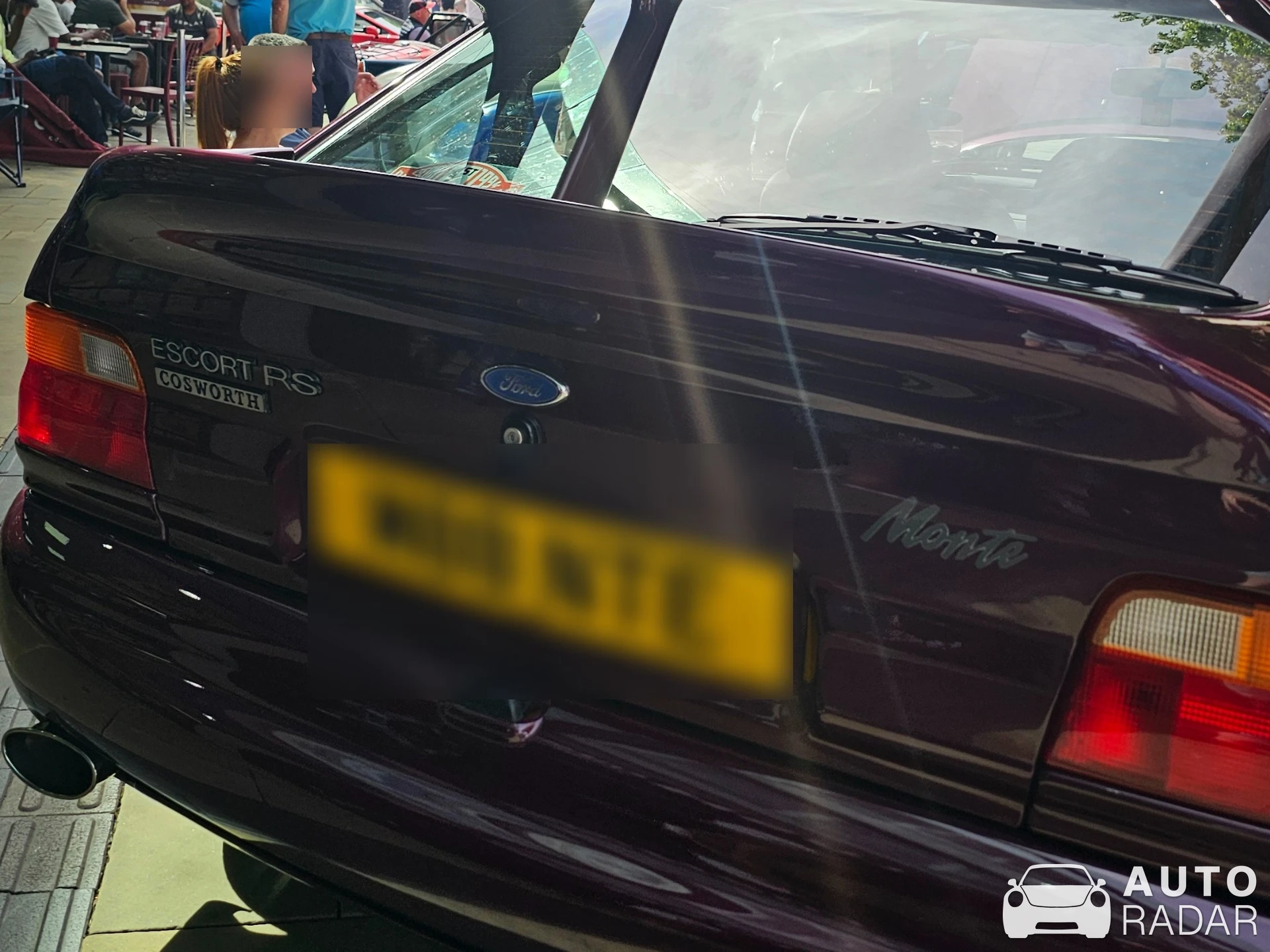 Ford Escort RS Cosworth spotted in Swansea