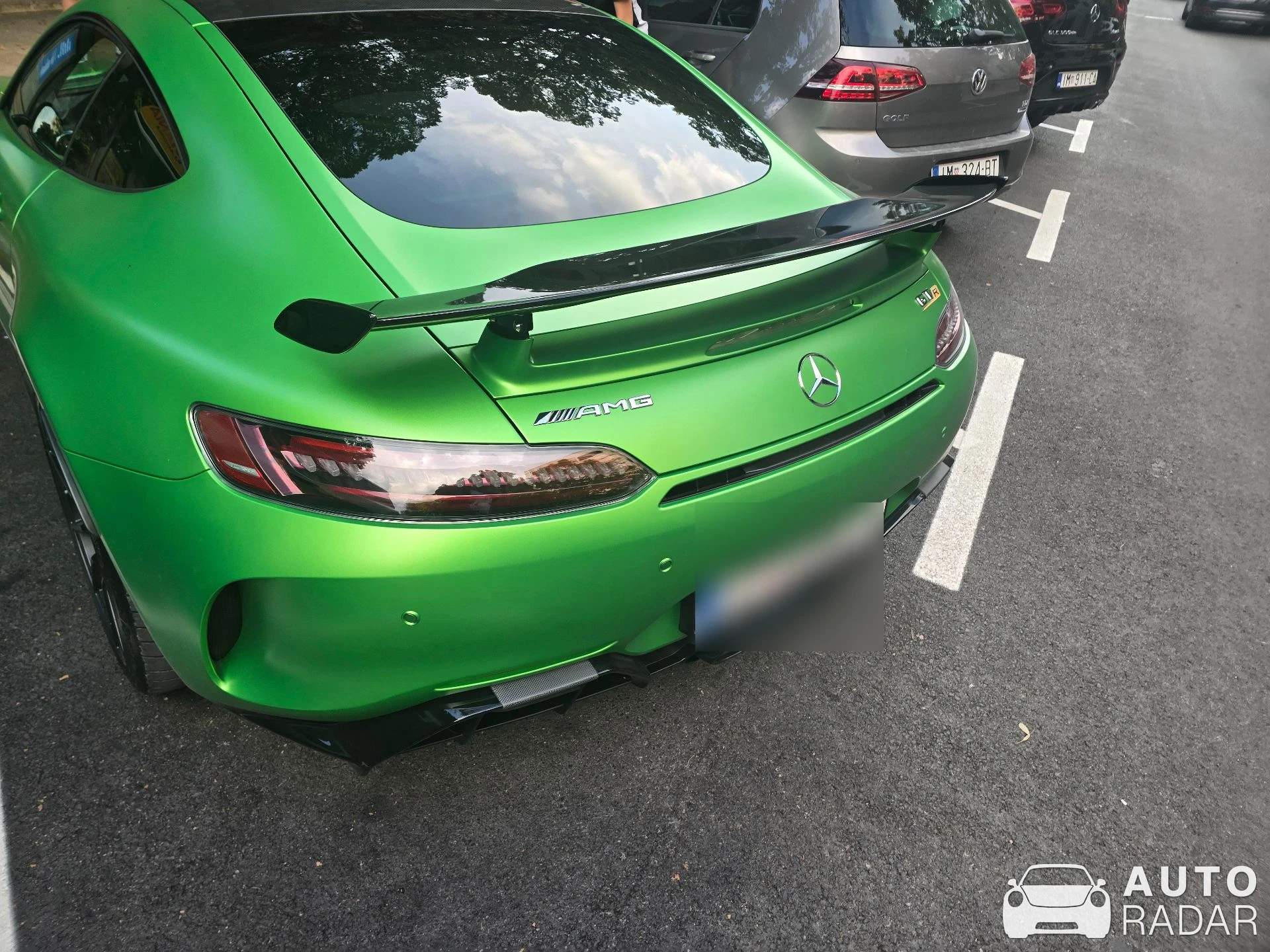 Mercedes-AMG GT S C190 spotted in Posušje