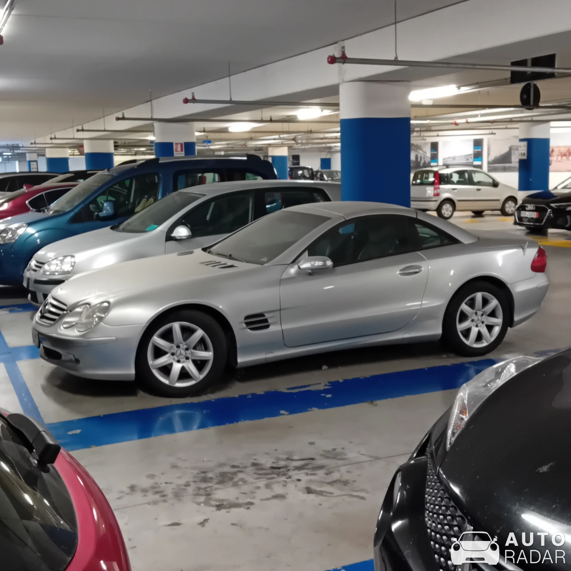 Mercedes-Benz SL 65 AMG R230 spotted in Modena