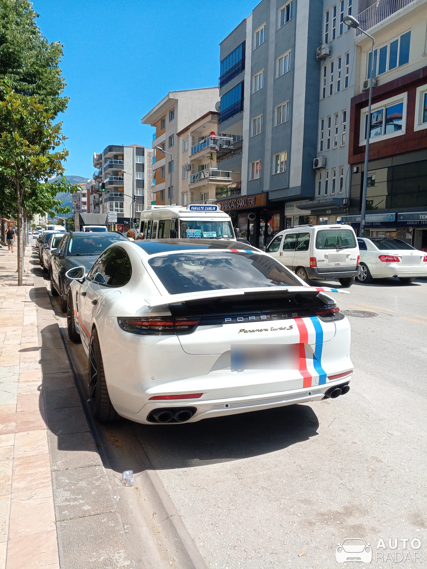 Porsche 971 Panamera Turbo S E-Hybrid spotted in Pamukkale