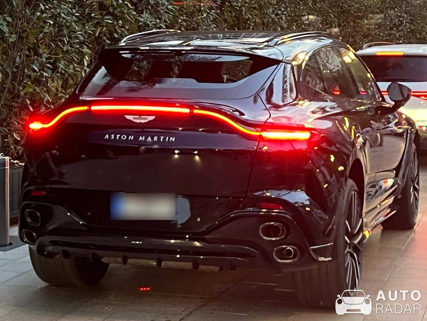 Aston Martin DBX spotted in Monaco