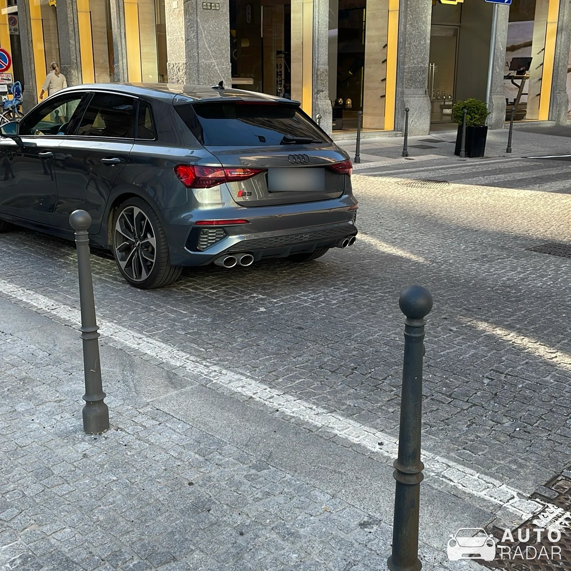 Audi S3 Sportback 8P spotted in Milan