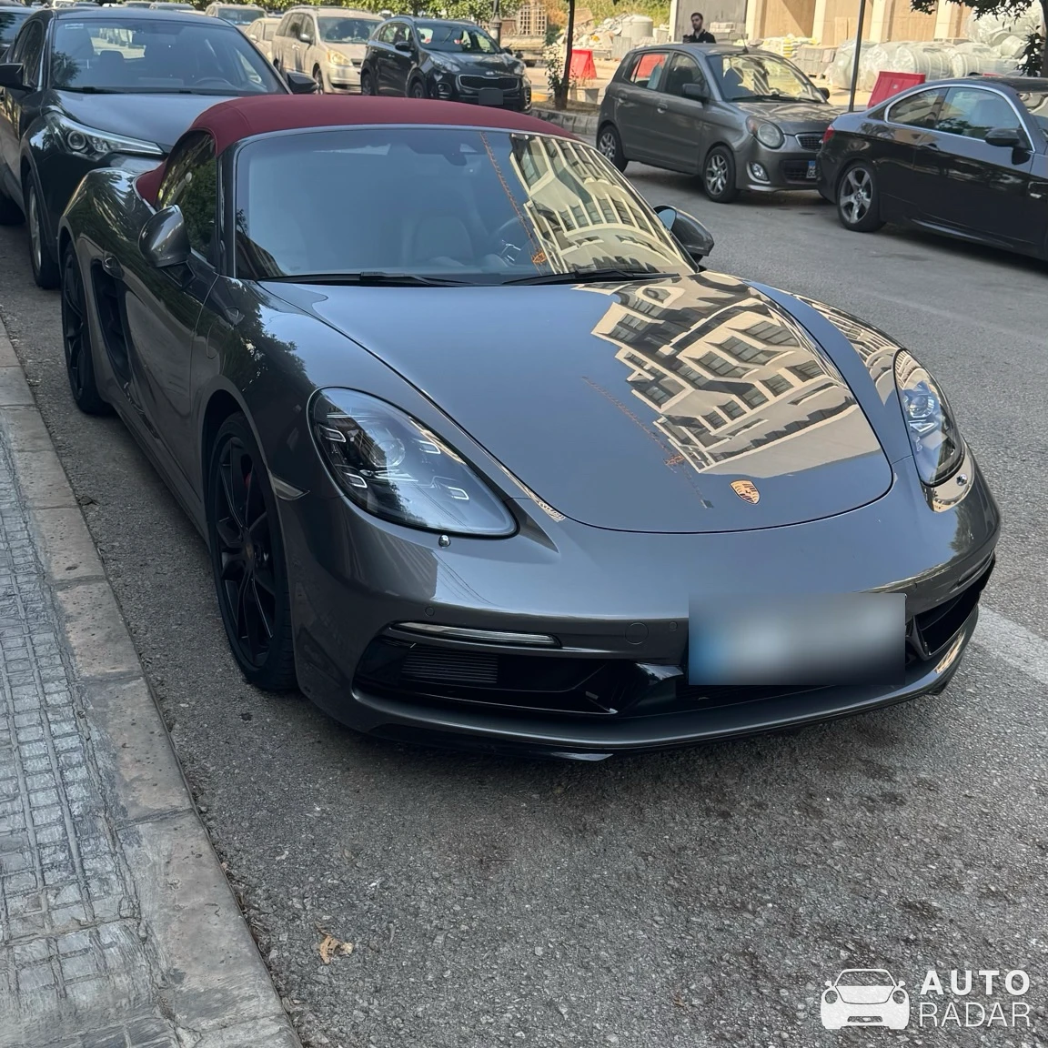 Porsche 718 Boxster S spotted