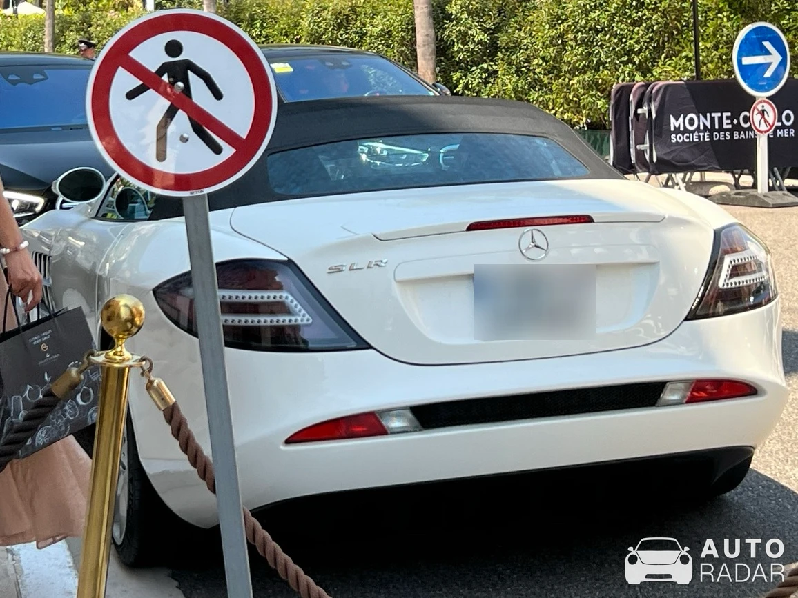 Mercedes-Benz SLR McLaren Roadster spotted in Monaco