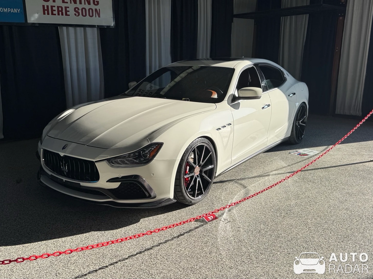Maserati Ghibli Trofeo spotted in Carlisle