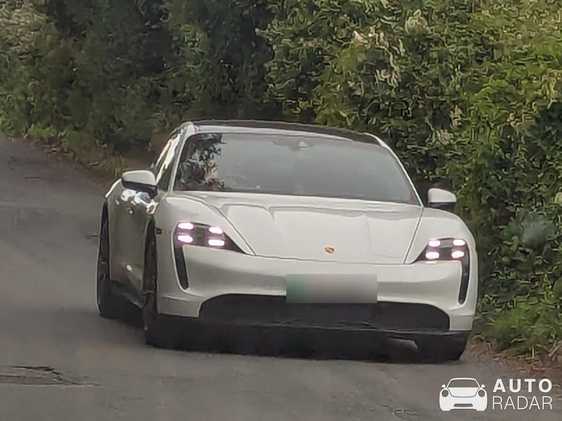 Porsche Taycan spotted in Carnforth