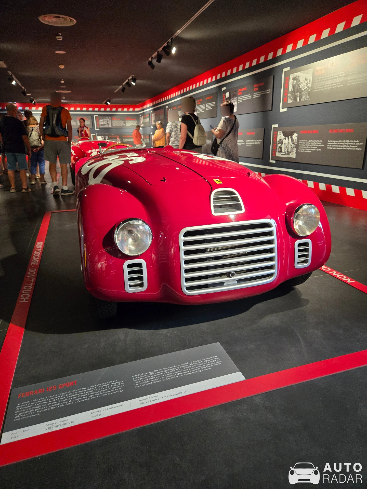 Ferrari 125 S spotted in Maranello